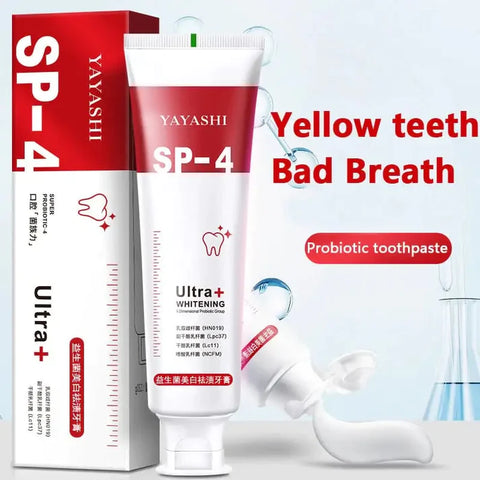 Nouveau dentifrice blanchissant SP-4 pour le nettoyage